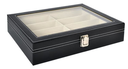 Brillenorganizer met 8 compartimenten