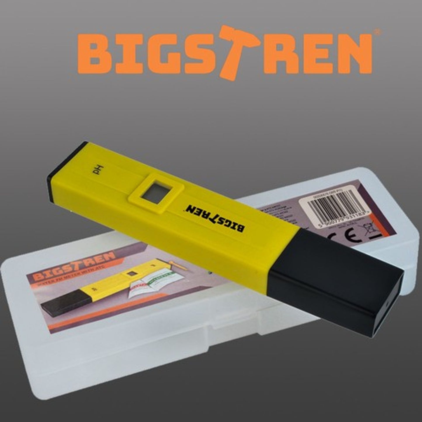 Bigstren 23649 Water PH Meter met ATC